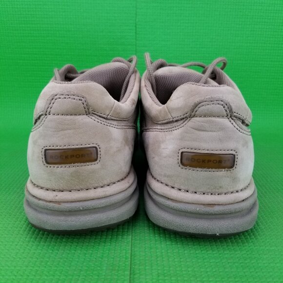 ✅Rockport Walk Tour Men’s 13 Classic Walking Shoes Tan Leather Lace Up Casual - Picture 8 of 11